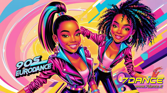 Eurodance Wallpaper - 90s girls